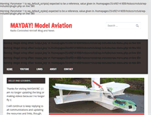 Tablet Screenshot of maydayrc.com